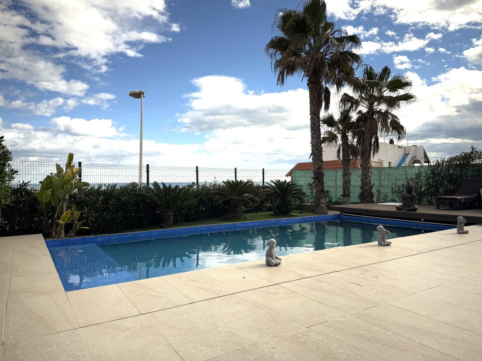 Villa Casa Del Mar, Piscina Privada Frente Al Mar Cullera Exterior foto