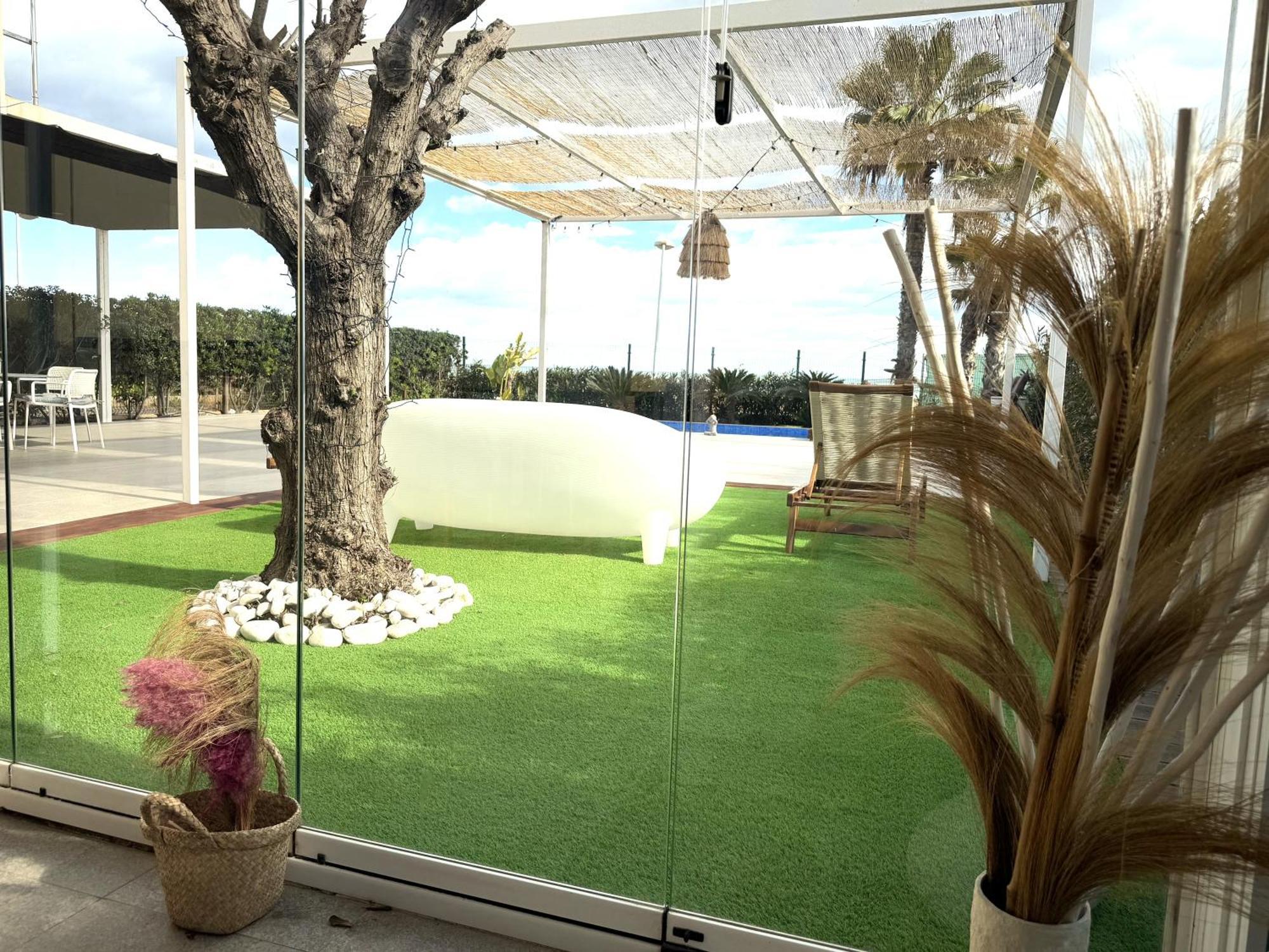 Villa Casa Del Mar, Piscina Privada Frente Al Mar Cullera Exterior foto